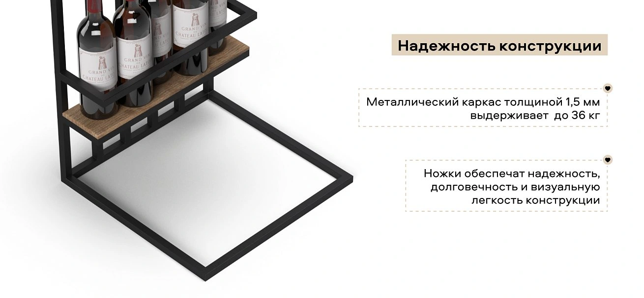 Босс ХО Стол-приставка Дымчатый Крафт (МДФ)