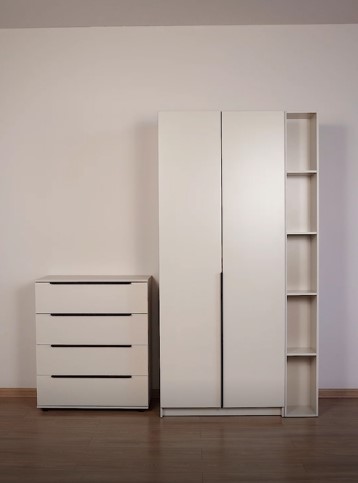 Рим 90 шкаф распашной 2Д 01 Кашемир