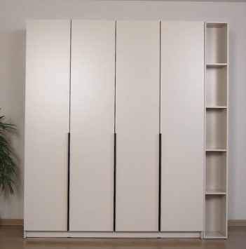 Рим 160 шкаф распашной 4Д 01 Белый