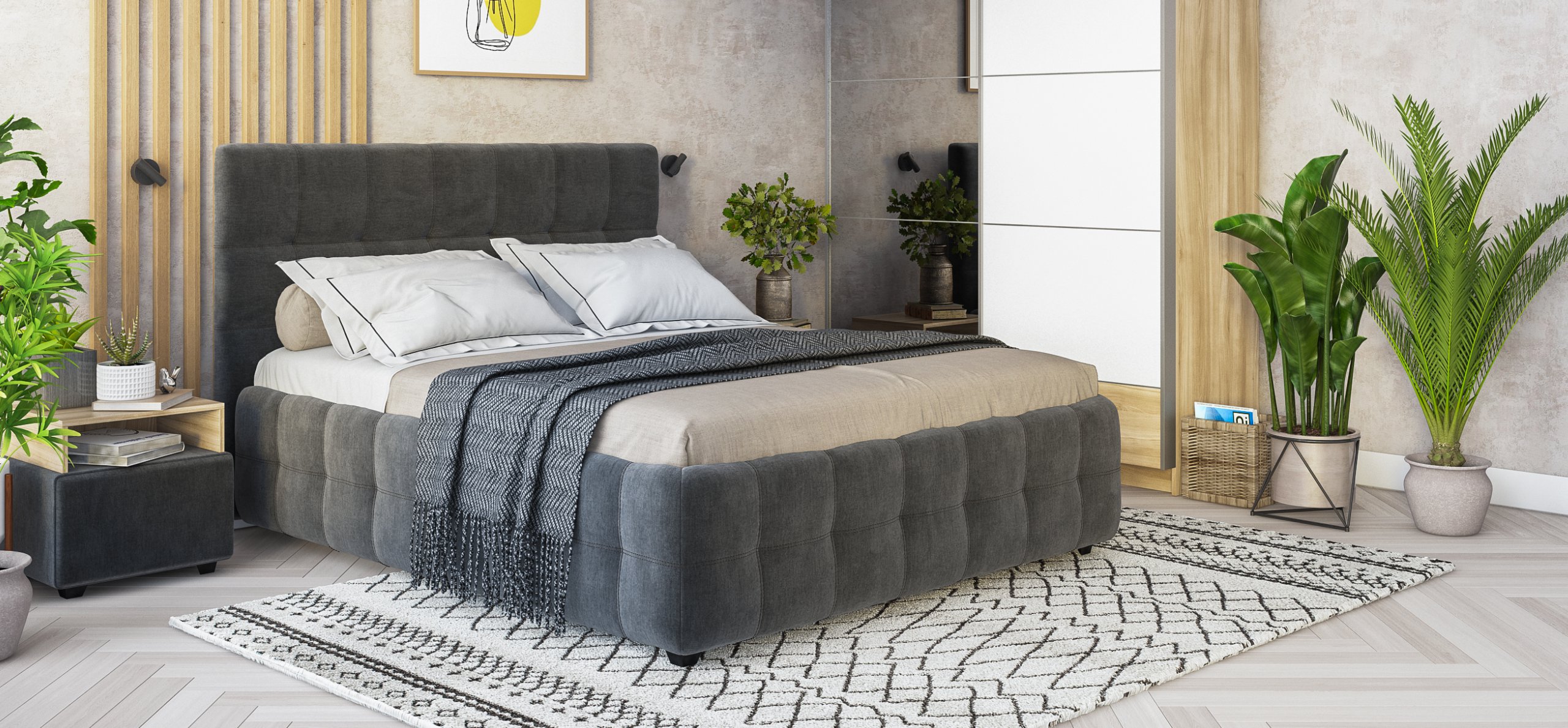 Кровать Босс 160*200 в подарок при покупке Матраса