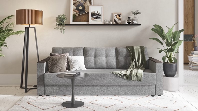 Диван Атланта Рогожка Мальмо шоколад