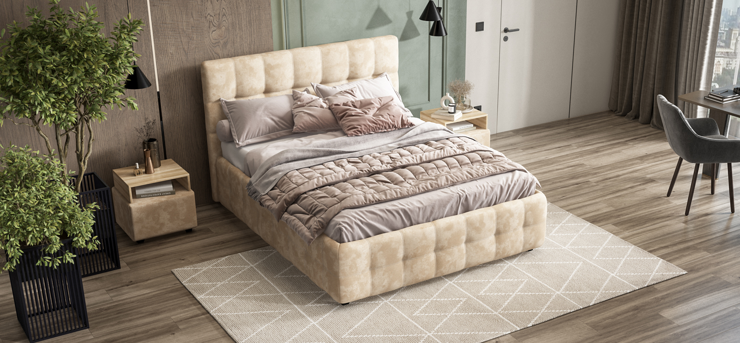 Кровать Босс 160*200 в подарок при покупке Матраса