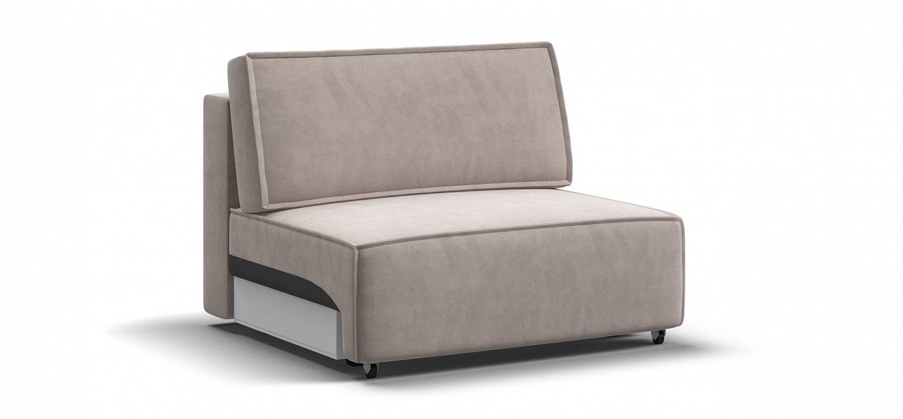 Босс Софт Модуль спальное место велюр Монолит латте