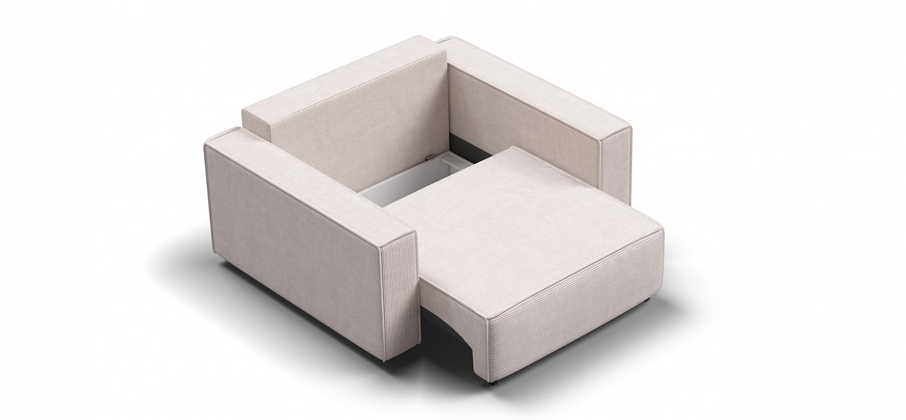 Кресло Босс Софт Модуль Вельвет Корд бежевый