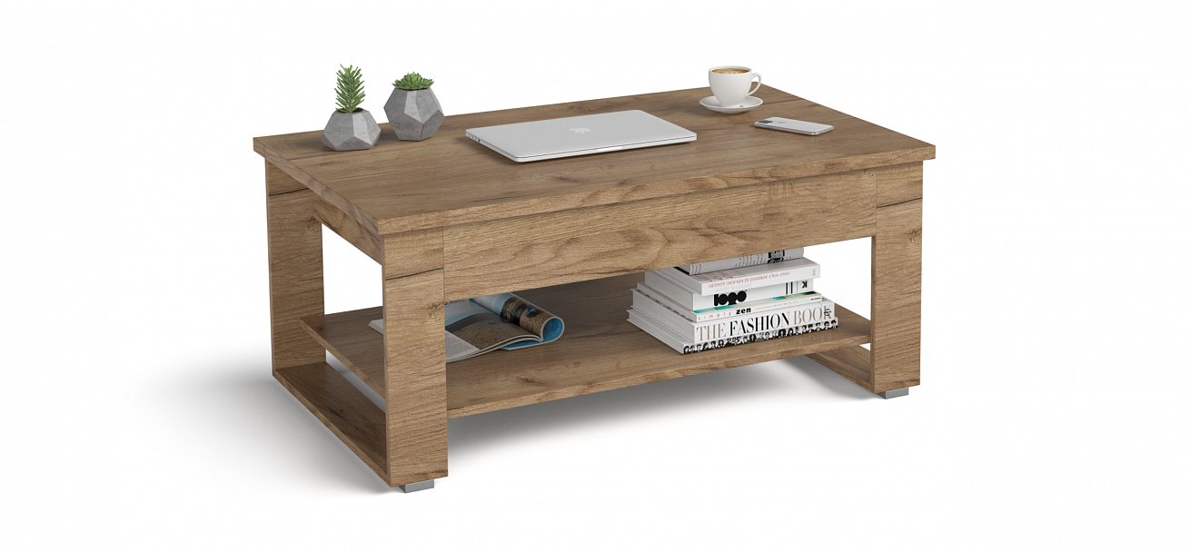 Стол журнальный Люкс Крафт табачный