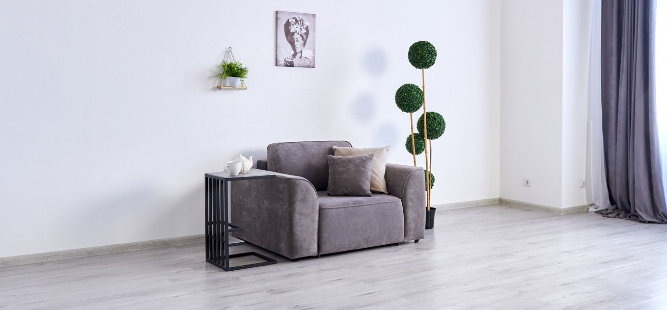 Кресло Кинг Модуль велюр Роял тауп