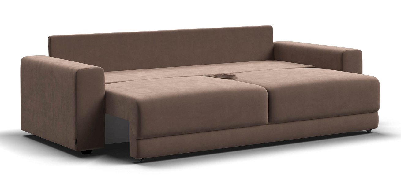 Диван Босс Прайм велюр Монолит мокко