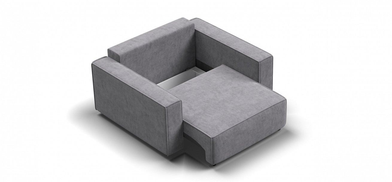 Кресло Босс Софт Модуль велюр Роял агат