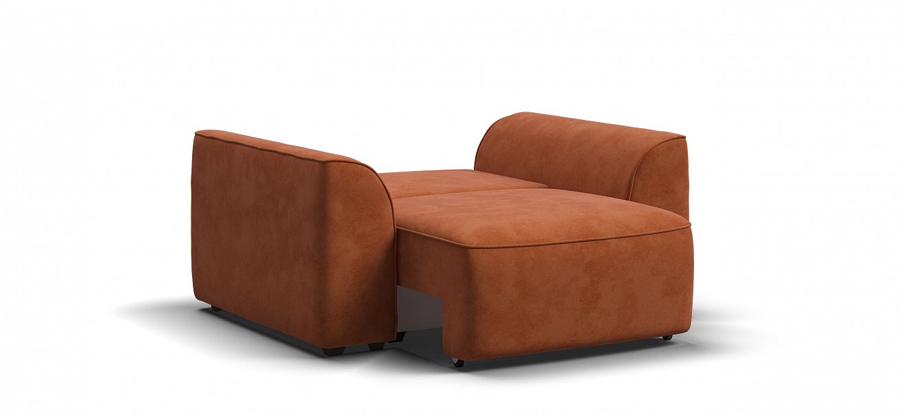 Кресло Кинг Модуль велюр Алькантара оранж