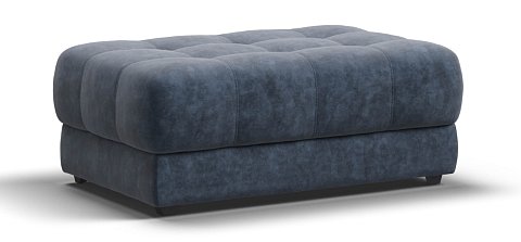 Босс пуф велюр Роял синий 1