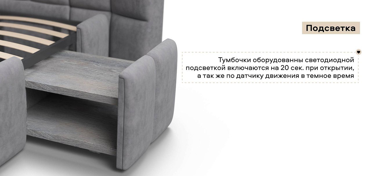 Босс ХО Кровать 180*200 велюр Роял агат