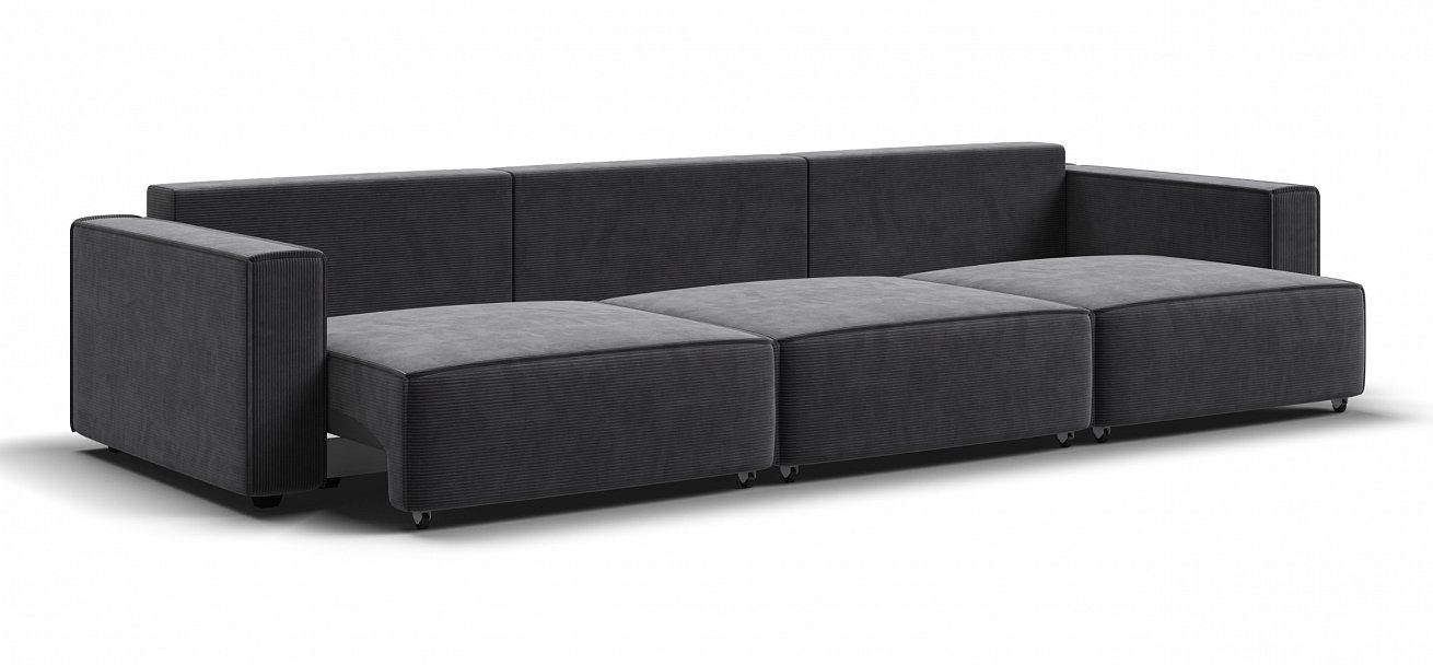 Диван Босс Софт Модуль Макс Вельвет Корд графит