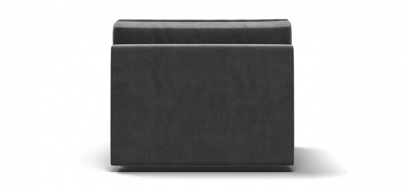 Босс Софт Модуль спальное место велюр Монолит серый