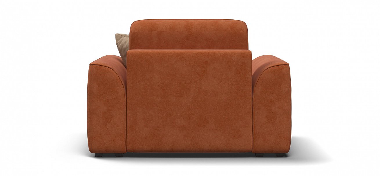 Кресло Кинг Модуль велюр Алькантара оранж