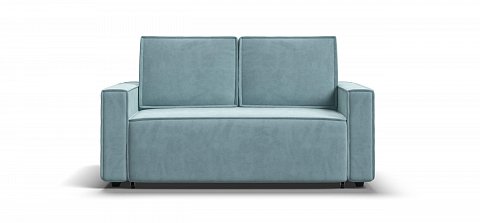 Диван Норд двухместный велюр Монолит аква 1