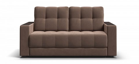 Диван Босс двухместный велюр Монолит мокко 1