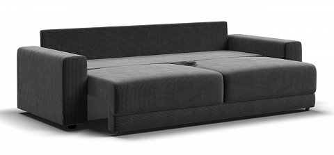 Диван Босс Прайм Вельвет Корд графит 3