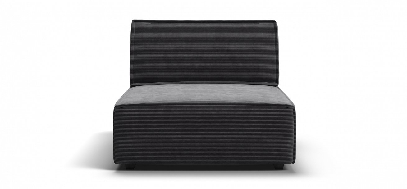 Босс Софт Модуль оттоманка Вельвет Корд графит