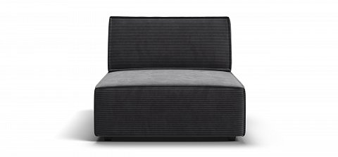 Босс Софт Модуль оттоманка Вельвет Корд графит 2