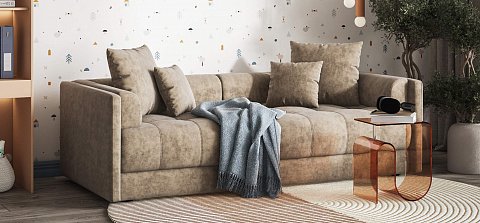 Тахта Босс велюр Роял тауп 2