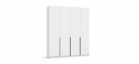 Рим 180 шкаф распашной 4Д 01 Белый 1
