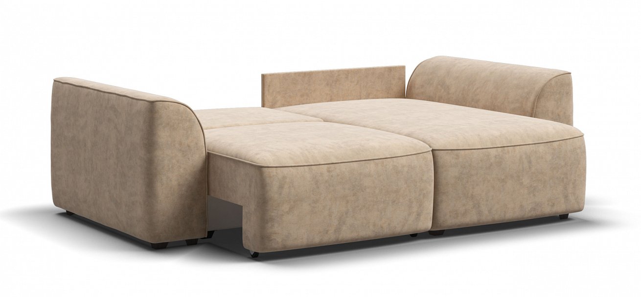 Угловой диван Кинг Модуль велюр Роял шампань