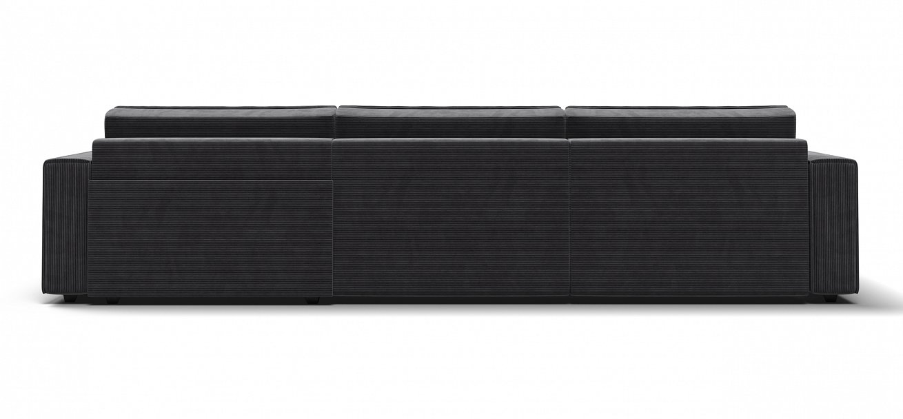 Угловой диван Босс Софт Модуль Макс Вельвет Корд графит