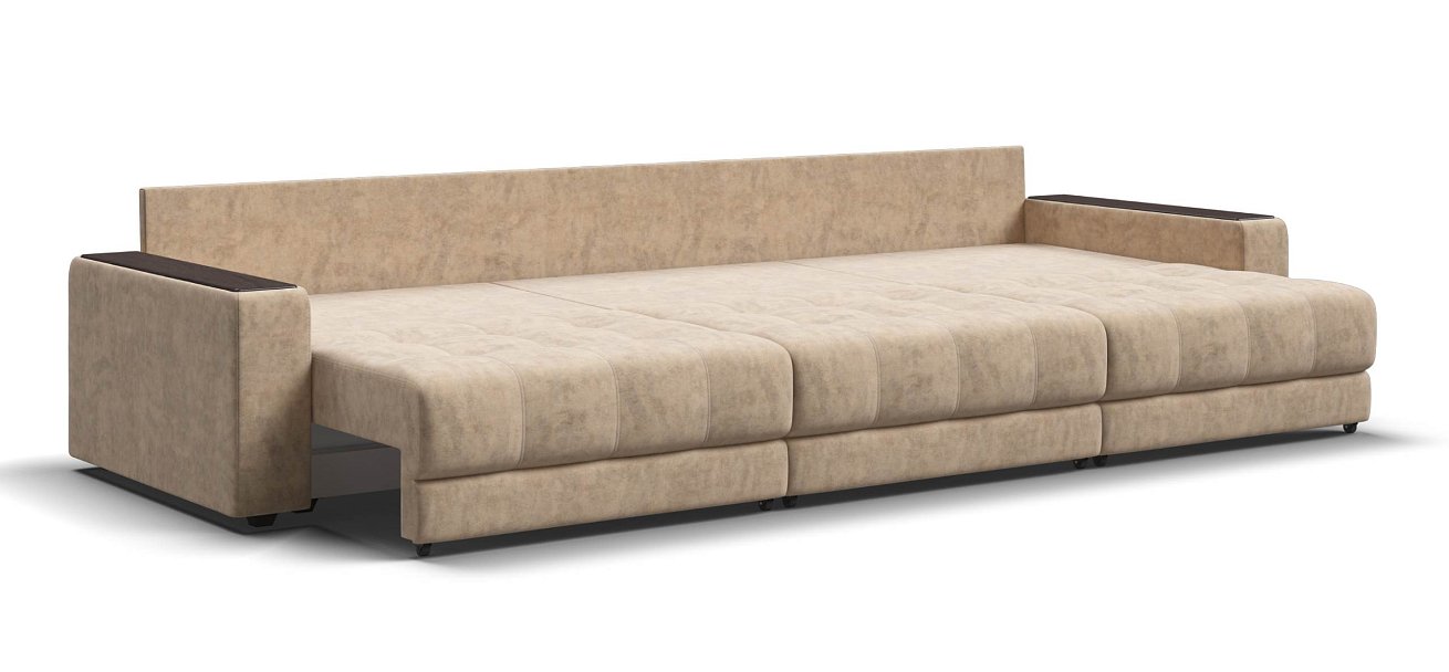 Диван Босс Гранд велюр Роял шампань