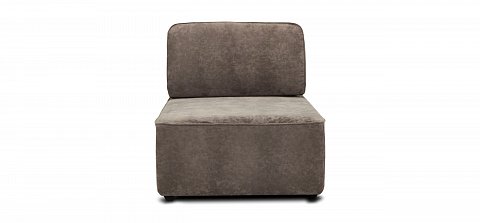 Кинг Модуль оттоманка велюр Роял тауп 2