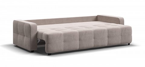 Диван Денди велюр Монолит латте 3