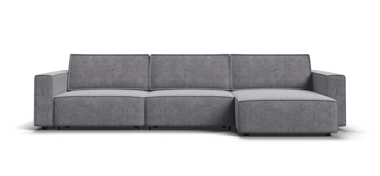 Угловой диван Босс Софт Модуль Макс велюр Роял агат