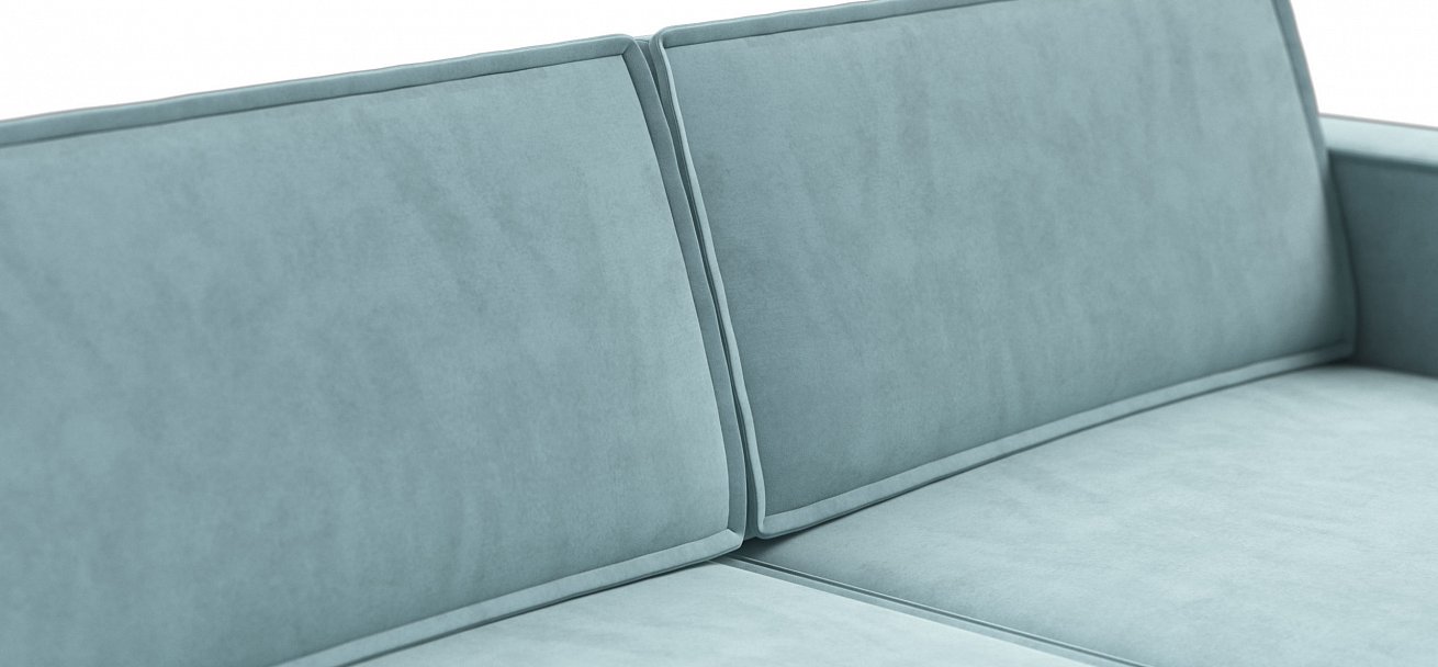 Диван Босс Софт Модуль велюр Монолит аква