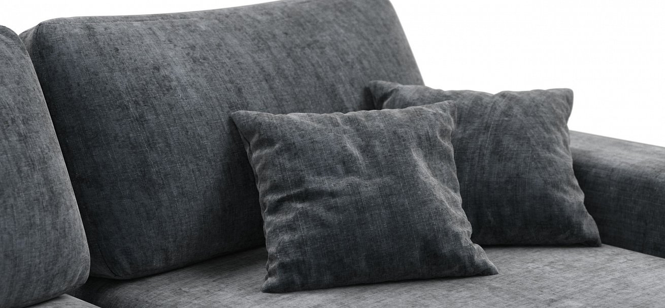 Диван-кровать Босс Модуль Макс Шенилл Глосс карбон