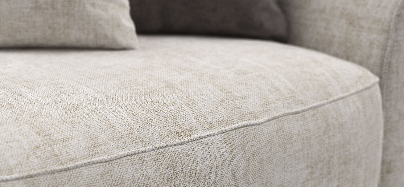 Диван Кинг Модуль Шенилл Смарт кварц