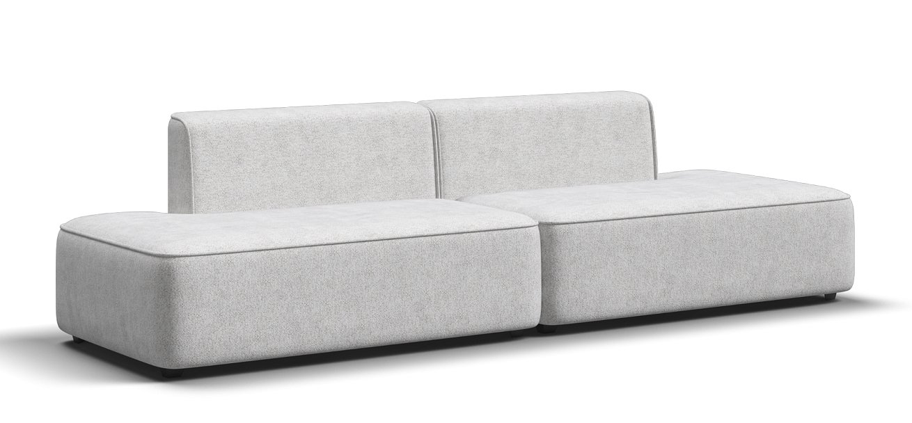 Диван Кинг Твин Шенилл Клауд крем