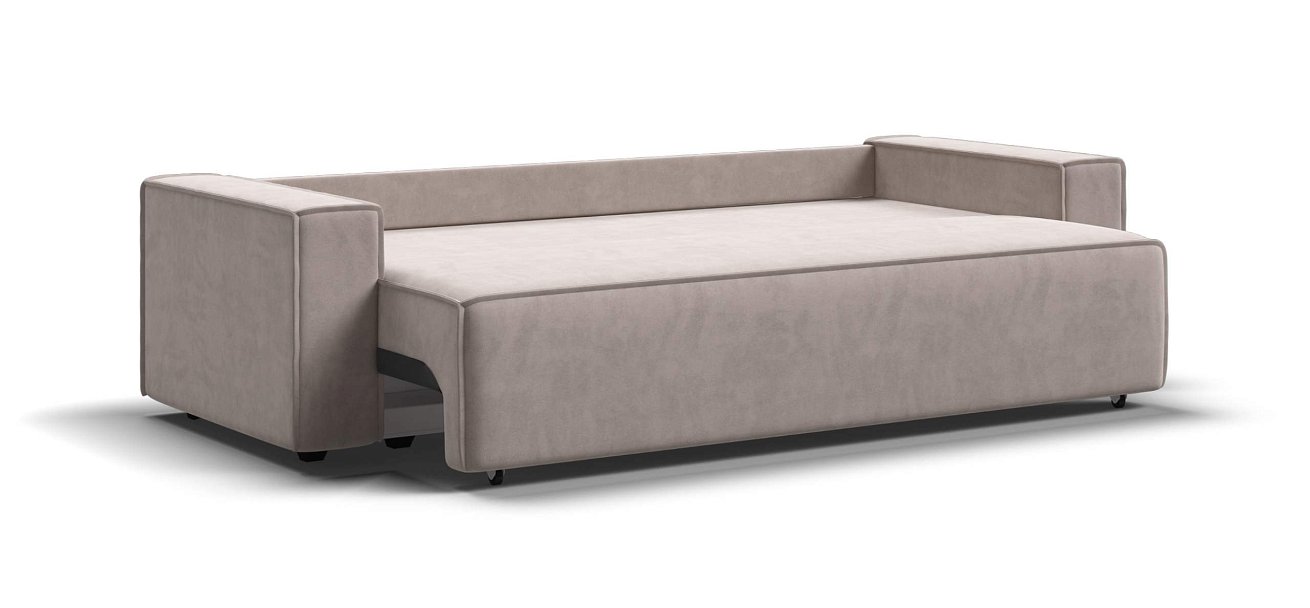 Диван Норд велюр Монолит латте