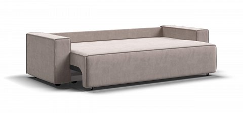 Диван Норд велюр Монолит латте 3