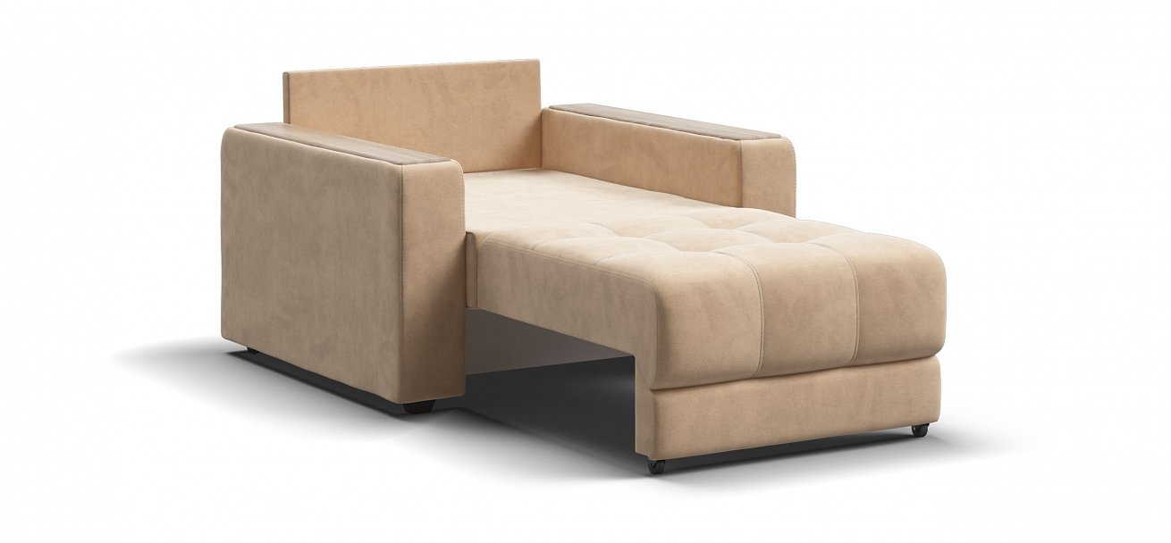 Босс кресло-кровать Накладки Снежная Сонома (МДФ)