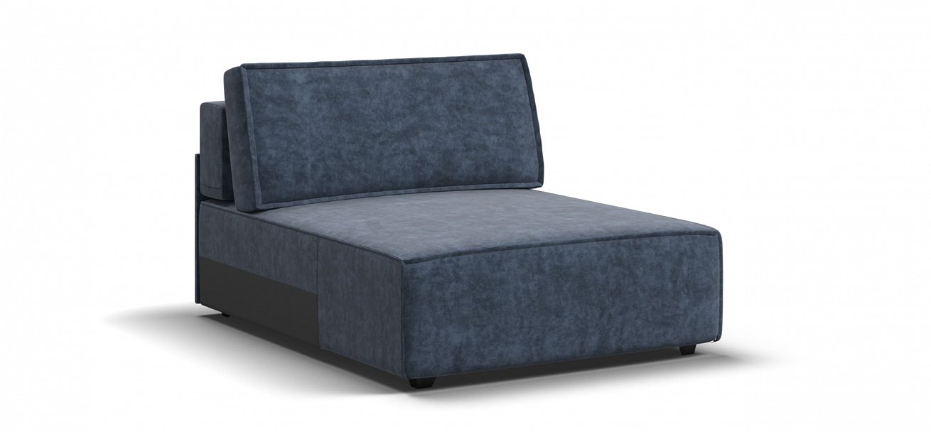 Босс Софт Модуль оттоманка велюр Роял синий