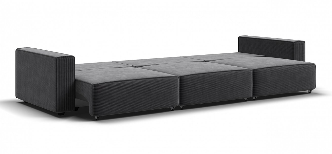 Диван Босс Софт Модуль Макс Вельвет Корд графит