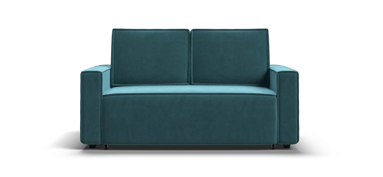 Диван Норд двухместный велюр Монолит зеленый