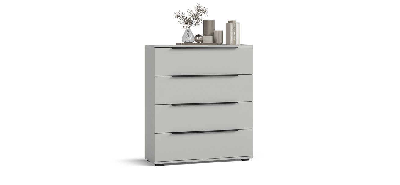 Комод Босс Стандарт Шиншилла серая