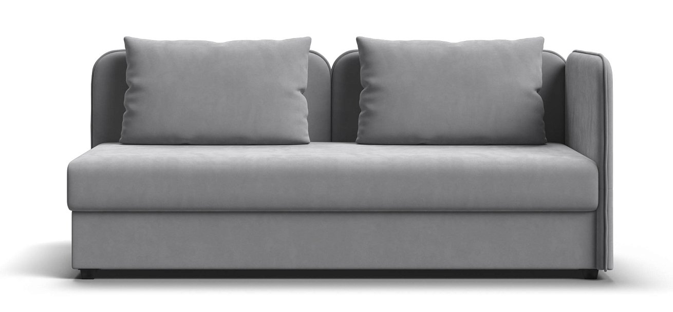 Тахта Ирис велюр Монолит сталь