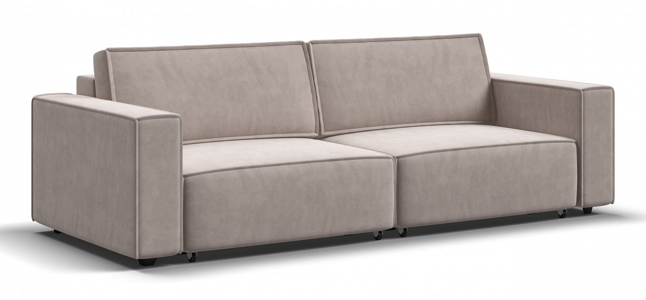 Диван Босс Софт Модуль велюр Монолит латте