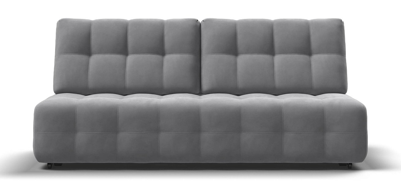 Диван Босс Мини велюр Монолит сталь