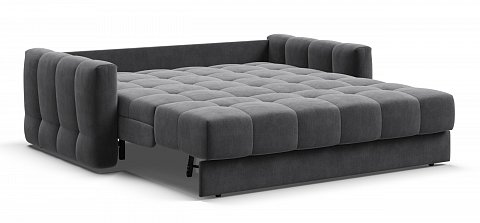 Диван Босс Слип 160 велюр Монолит серый 3