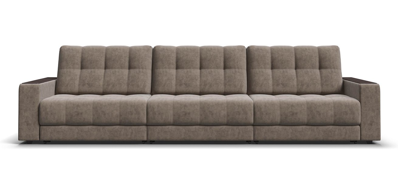 Диван Босс Гранд велюр Роял тауп