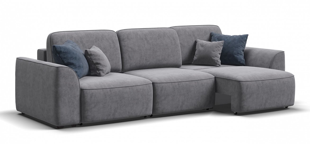 Диван Кинг Модуль Макс велюр Роял агат