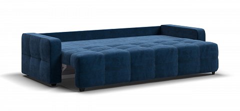 Диван Денди велюр Монолит синий 3
