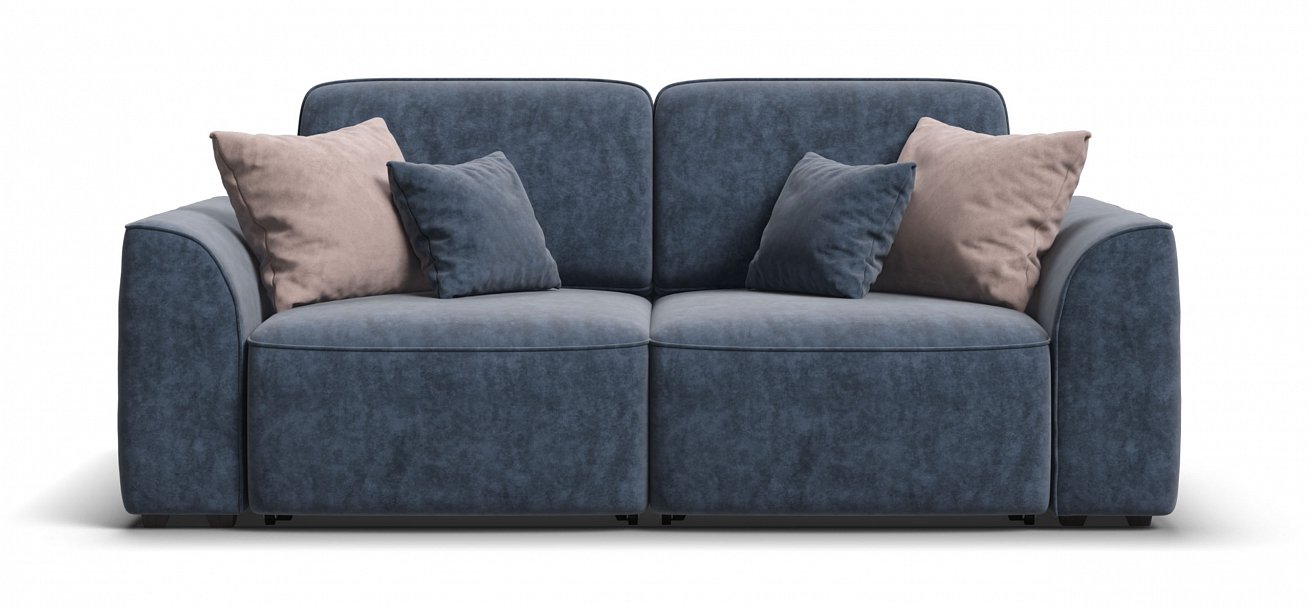 Диван Кинг Модуль велюр Роял синий